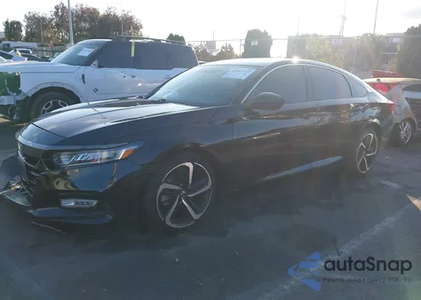 2019 Honda Accord Sport from USA, damaged, VIN 1HGCV1F37KA061351